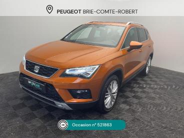 SPOTICAR Seat Ateca 1.5 Tsi 150 Ch Act Start/stop Xcellence Occasion - Suv-4x4 Essence Orange - Brie comte robert - 1204002287_1