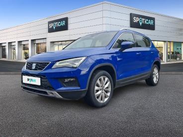 SPOTICAR Seat Ateca 1.6 Tdi 115 Ch Start/stop Ecomotive Dsg7 Style Occasion - Suv-4x4 Diesel Bleu Clair - Sens - 1204062197_1