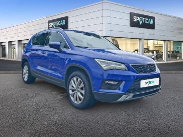 SPOTICAR Seat Ateca 1.6 Tdi 115 Ch Start/stop Ecomotive Dsg7 Style Occasion - Suv-4x4 Diesel Bleu Clair - Sens - 1204062197_3