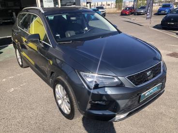 SPOTICAR Seat Ateca 1.4 Ecotsi 150 Ch Act Start/stop Dsg7 Style Occasion - Suv-4x4 Essence Gris - Cognac - 1204122025_3
