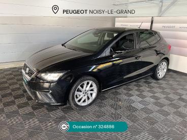 SPOTICAR Seat Ibiza 1.0 Tsi 110 Ch S/s Dsg7 Fr Occasion - Citadine Essence Noir - Noisy Le Grand - 1203709343_1