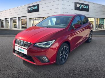 SPOTICAR Seat Ibiza 1.0 Tsi 110 Ch S/s Bvm6 Copa Occasion - Citadine Essence Rouge - Le Cannet - 1203746153_1