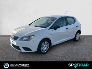 SPOTICAR Seat Ibiza 1.4 Tdi 75 Reference Occasion - Citadine Diesel Blanc Icy - Cosne Cours Sur Loire - 1203791679_1