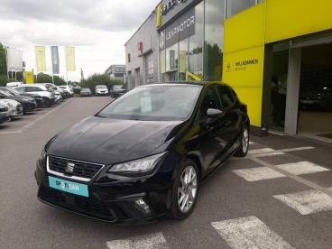 SPOTICAR Seat Ibiza 1.0 Tsi 95ch Fr Occasion - Citadine Essence Noir Minuit Métal - Varennes Sur Seine - 1203810539_1