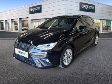 SPOTICAR Seat Ibiza 1.0 Tsi 110 Ch S/s Bvm6 Fr Occasion - Citadine Essence Midnight Black - St Etienne - 1203855628_1