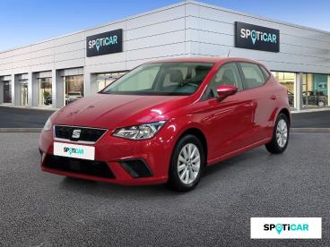 SPOTICAR Seat Ibiza 1.0 80 Ch S/s Bvm5 Style Occasion - Citadine Essence Rouge - Salins Les Bains - 1203869823_1