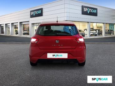 SPOTICAR Seat Ibiza 1.0 80 Ch S/s Bvm5 Style Occasion - Citadine Essence Rouge - Salins Les Bains - 1203869823_5