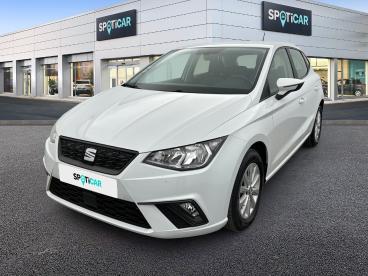 SPOTICAR Seat Ibiza 1.6 Tdi 95 Ch S/s Bvm5 Style Occasion - Citadine Diesel Blanc - Boulogne Billancourt - 1203885446_1