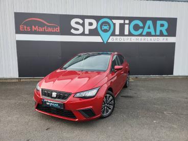 SPOTICAR Seat Ibiza 1.0 Ecotsi 110 Ch S/s Dsg7 Style Occasion - Citadine Essence Rouge - Lescure D Albigeois - 1203894060_1