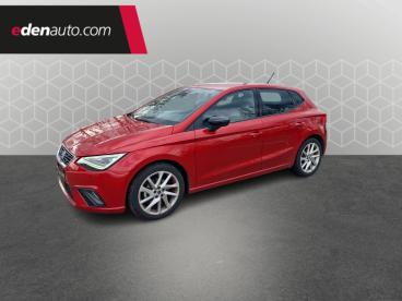 SPOTICAR Seat Ibiza 1.5 Tsi 150 Ch S/s Act Dsg7 Fr Anniversary Occasion - Citadine Essence Rouge - Villenave D Ornon - 1203899833_1