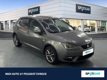 SPOTICAR Seat Ibiza 1.2 Tsi 85ch I Tech 5cv 5p Occasion - Citadine Essence Gris Pyrénéen - Normanville - 1203927297_3