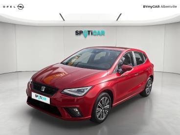 SPOTICAR Seat Ibiza 1.0 Tsi 95 Ch S/s Bvm5 Copa Occasion - Citadine Essence Rouge - Albertville - 1203931337_1
