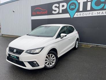 SPOTICAR Seat Ibiza 1.0 Tsi 95 Ch S/s Bvm5 Style Occasion - Citadine Essence Blanc - Lescure D Albigeois - 1203949384_1