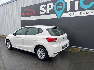 SPOTICAR Seat Ibiza 1.0 Tsi 95 Ch S/s Bvm5 Style Occasion - Citadine Essence Blanc - Lescure D Albigeois - 1203949384_3