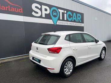 SPOTICAR Seat Ibiza 1.0 Tsi 95 Ch S/s Bvm5 Style Occasion - Citadine Essence Blanc - Lescure D Albigeois - 1203949384_5