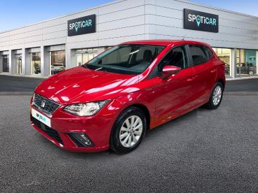 SPOTICAR Seat Ibiza 1.0 Mpi 80ch Start/stop Reference Business Euro6d- Occasion - Citadine Essence Rouge Désir - Dizy - 1203962497_1