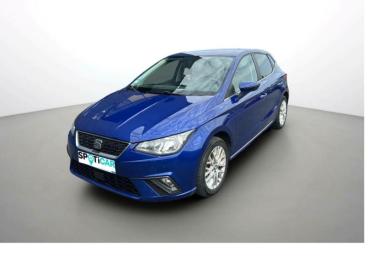SPOTICAR Seat Ibiza 1.6 Tdi 95ch Start/stop Urban Euro6d-t Occasion - Citadine Diesel Bleu électrique - Peronne - 1203966355_1