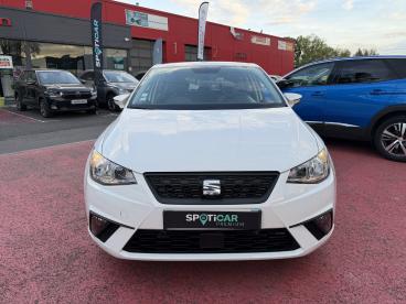 SPOTICAR Seat Ibiza 1.0 Ecotsi 95ch Style 5 Portes Occasion - Citadine Essence Blanc - Ambert - 1203996107_3