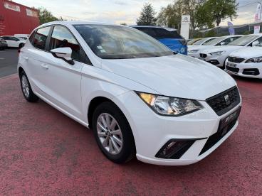 SPOTICAR Seat Ibiza 1.0 Ecotsi 95ch Style 5 Portes Occasion - Citadine Essence Blanc - Ambert - 1203996107_4