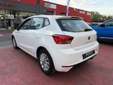 SPOTICAR Seat Ibiza 1.0 Ecotsi 95ch Style 5 Portes Occasion - Citadine Essence Blanc - Ambert - 1203996107_5