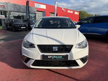 SPOTICAR Seat Ibiza 1.0 Ecotsi 95 Style Occasion - Citadine Essence Blanc - Ambert - 1203996108_3