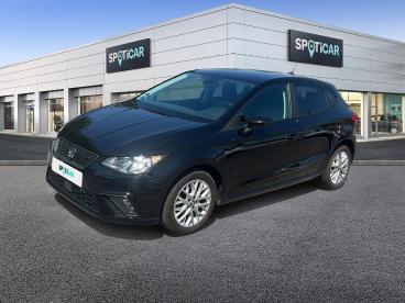 SPOTICAR Seat Ibiza 1.0 Ecotsi 95ch Style Occasion - Citadine Essence Noir Minuit Métal - Anzin - 1204038681_1