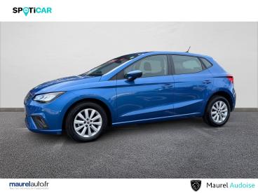 SPOTICAR Seat Ibiza 1.0 Tsi 95 Ch S/s Bvm5 Style Occasion - Citadine Essence Bleu - Carcassonne - 1204075039_1