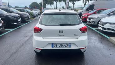 SPOTICAR Seat Ibiza 1.0 Mpi 80 Ch S/s Bvm5 Style Occasion - Citadine Essence Blanc - Herlin Le Sec - 1204079835_4