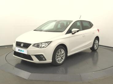SPOTICAR Seat Ibiza 1.0 Ecotsi 95 Ch S/s Bvm5 Style Occasion - Citadine Essence Blanc - Angers - 1204097140_1