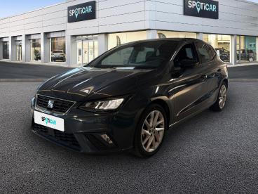 SPOTICAR Seat Ibiza 1.0 Tsi 95 Ch S/s Bvm5 Fr Occasion - Citadine Essence Gris - La Valette Du Var - 1204107336_1