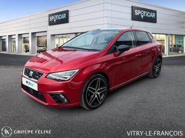 SPOTICAR Seat Ibiza 1.0 Ecotsi 115ch Start/stop Fr Occasion - Citadine Essence Rouge Désir - Vitry le francois - 1204115939_1
