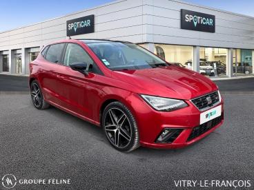 SPOTICAR Seat Ibiza 1.0 Ecotsi 115ch Start/stop Fr Occasion - Citadine Essence Rouge Désir - Vitry le francois - 1204115939_3