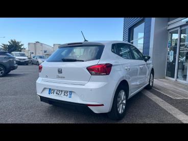 SPOTICAR Seat Ibiza 1.0 Tsi 95ch Style Occasion - Citadine Essence Blanc Candy - Serres Castet - 1204147572_5