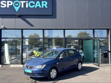SPOTICAR Seat Ibiza 1.0 Mpi 75ch Start/stop Reference Occasion - Citadine Essence Bleu électrique - Ploemeur - 1204167117_1