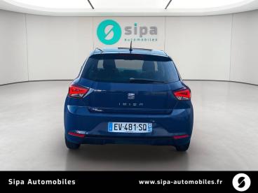 SPOTICAR Seat Ibiza 1.0 75 Ch S/s Bvm5 Style Occasion - Citadine Essence Bleu - Dax - 1204173133_4