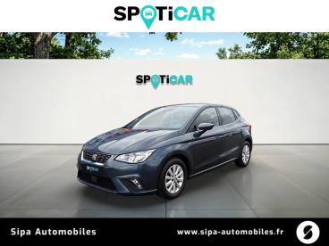SPOTICAR Seat Ibiza 1.0 Ecotsi 95 Ch S/s Bvm5 Xcellence Occasion - Citadine Essence Gris - Mont De Marsan - 1204201221_1