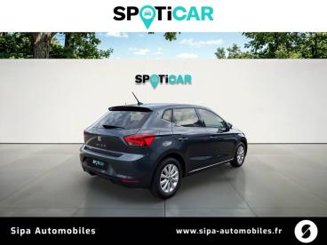 SPOTICAR Seat Ibiza 1.0 Ecotsi 95 Ch S/s Bvm5 Xcellence Occasion - Citadine Essence Gris - Mont De Marsan - 1204201221_2