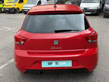 SPOTICAR Seat Ibiza 1.0 Ecotsi 95 Urban Occasion - Citadine Essence Rouge - Vert Saint Denis - 1204221723_5