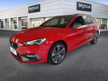 SPOTICAR Seat Leon Ehybrid 204ch Fr Dsg6 Occasion - Berline Hybride Rechargeable Rouge Désir Métal - Courrieres - 1203550380_1