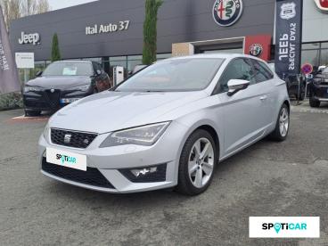SPOTICAR Seat Leon 3p 2.0 Tdi 150ch Fap Fr + Sound System Occasion - Berline Diesel Rouge - Chambray Les Tours - 1203733324_1