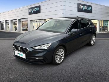 SPOTICAR Seat Leon 1.5 Etsi 150ch Xcellence Dsg7 Occasion - Berline Hybride Gris Magnétique Métal - Ales - 1203764731_1