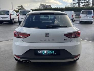 SPOTICAR Seat Leon 2.0 Tdi 150ch Fap Fr Start&stop Occasion - Berline Diesel Blanc Nevada - Ploneour Lanvern - 1203794581_3