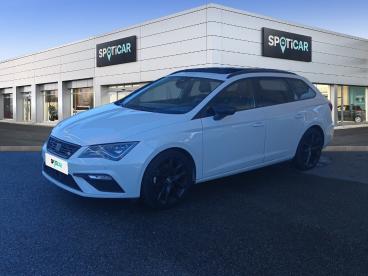 SPOTICAR Seat Leon Sportourer St 1.5 Tsi 150 Start/stop Act Dsg7 Fr Occasion - Berline Essence Blanc - Bourg De Peage - 1203795698_1