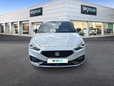 SPOTICAR Seat Leon 1.5 Etsi 150ch Fr Dsg7 Occasion - Berline Hybride Blanc Nevada Métallisée - Seynod - 1203805177_2