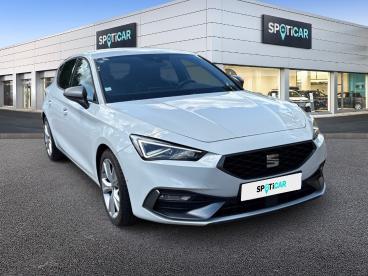 SPOTICAR Seat Leon 1.5 Etsi 150ch Fr Dsg7 Occasion - Berline Hybride Blanc Nevada Métallisée - Seynod - 1203805177_3