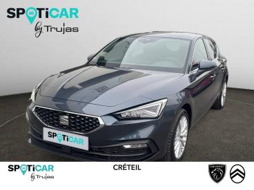 SPOTICAR Seat Leon 1.5 Etsi 150 Dsg7 Xcellence Occasion - Berline Essence Gris - Creteil - 1203838432_1