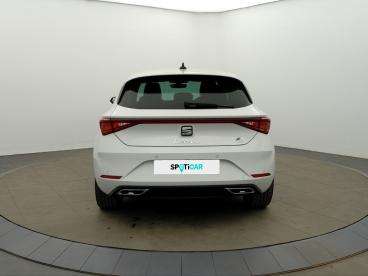 SPOTICAR Seat Leon E-hybrid 204 Ch Dsg6 Fr Occasion - Berline Hybride Rechargeable Blanc - Velizy - 1203927195_4