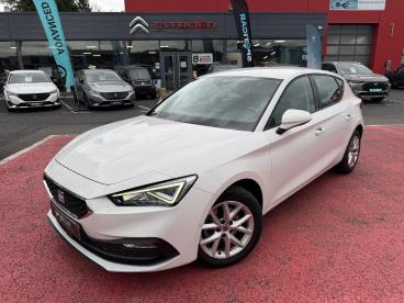 SPOTICAR Seat Leon 2.0 Tdi 150ch Dsg S&s Style Occasion - Berline Diesel Blanc - Ambert - 1203927858_1