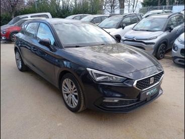 SPOTICAR Seat Leon 1.0 Etsi 110ch Style Dsg7 Occasion - Berline Hybride Bleu Asphalte Métal - Vert Saint Denis - 1203928799_3