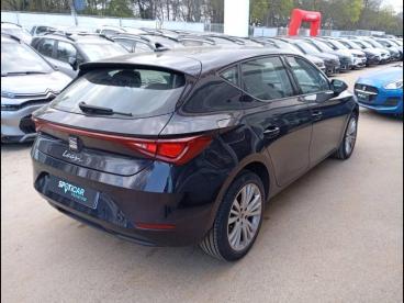 SPOTICAR Seat Leon 1.0 Etsi 110ch Style Dsg7 Occasion - Berline Hybride Bleu Asphalte Métal - Vert Saint Denis - 1203928799_4